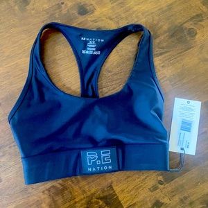 PE nation black Endurance Sports Bra.  Never worn